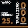 YoPro Protein Shake, UHT Milk, Chocolate Flavoured High Protein Milk, Fat Free Milk, 250ml