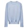 Round Neck Basic Pullover for Women, Extra Small-Double Extra Large, Light Blue