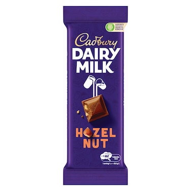 Cadbury Dairy Milk Hazelnut Chocolate Bar, 85g