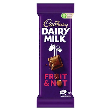 Cadbury Dairy Milk Fruit &amp; Nut Chocolate, 95g