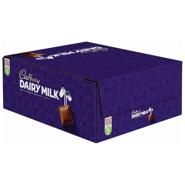 Cadbury Dairy Milk Family Milk Chocolate, 90g, Pack of 12