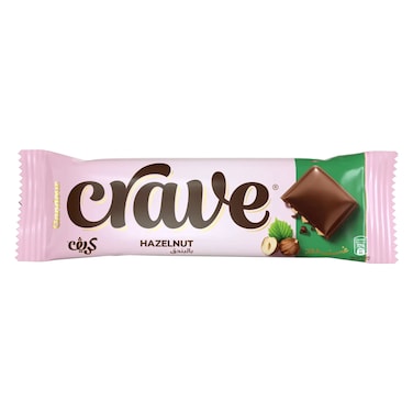Gandour Crave Hazelnut Crisp Chocolate, 32g