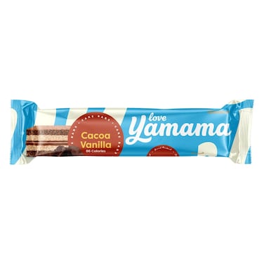 Gandour Yamama Cocoa Vanilla Slice Layer Cake, 20g