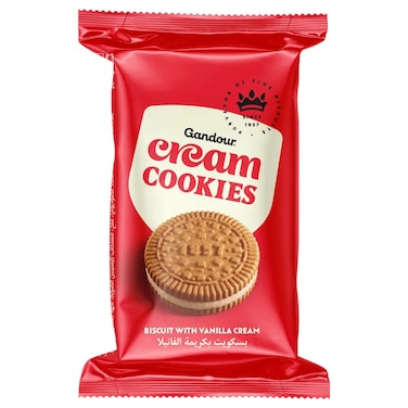 غندور بسكويت بكريمة الفانيليا 38 غرام