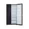 LG GR-B267DBM3 Side By Side Refrigerator, 650 L, Black, DoorCooling, Smart Inverter, 4 Doors