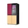 LG MoodUP InstaView French Door Refrigerator GR-A34FDMKJ, Lux Grey-Lux White, 527 L, LED Doors