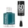 Rimmel London 60 Seconds Super Shine Nail Polish, 104 True Blue, 8ml
