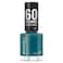 Rimmel London 60 Seconds Super Shine Nail Polish, 104 True Blue, 8ml