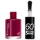 Rimmel London 60 Seconds Super Shine Nail Polish, 320 Rapid Ruby, 8ml