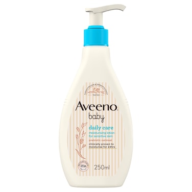 Aveeno Baby Daily Care Prebiotic Oatmeal Moisturising Lotion for Sensitive Skin, 250ml