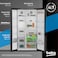 Beko Refrigerator 635 Litres Gross(558 Net) Capacity, Side by Side,No Frost,Low Noise,10 Years Warranty on ProSmart Inverter Compressor,GNE741PP(Black)