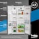 Beko Refrigerator 664 Litres Gross(525 Net)Capacity, Side by Side,Ice and Water Dispenser,10 Years Warranty on ProSmart Inverter Compressor,GNE753DIX