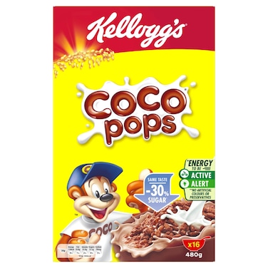 Kellogg&rsquo;s Coco Pops Cereal, 480g