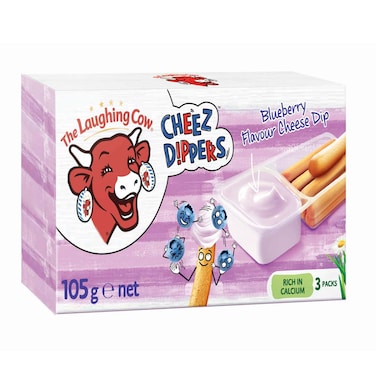The Laughing Cow Cheez Dippers Strawberry Flavour Cheese Dip, 105g