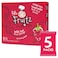 Felis Fruitz Strawberry Fruit Strings Snack, Real Fruit Snack, Pack of 5, 20g