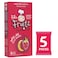 Felis Fruitz Strawberry Banana Fruit Swirls Snack, Real Fruit Snack, Pack of 5, 15g