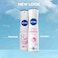 NIVEA Natural Radiance &amp; Smooth 72h Antiperspirant for Women, Spray 150ml Pack of 3