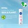 NIVEA Natural Radiance &amp; Smooth 72h Antiperspirant for Women, Spray 150ml Pack of 3