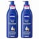 NIVEA Body Lotion for Dry to Very Dry Skin Rich Nourishing 72H Moisture, 400ml Pack of 2