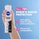 NIVEA Black &amp; White Invisible Antiperspirant Spray for Women, 72H Protect, 150ml Pack of 3