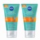 NIVEA Clear Up Deep Pore Cleanser Face Wash for Acne-Prone Skin, 150ml Pack of 2