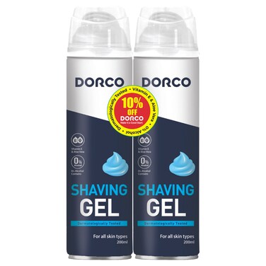 دوركو جل حلاقة، 200 ملل، حزمة من 2