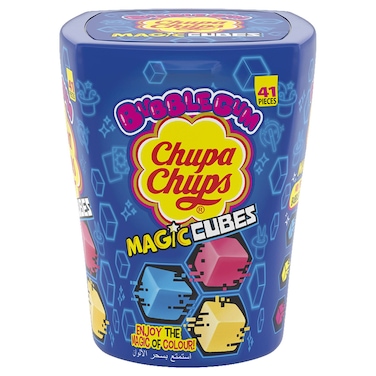 Chupa Chups Magic Cubes Bubble Gum, 86g