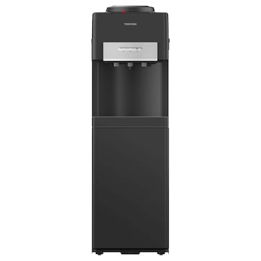 Toshiba Top Loading Electric Water Dispenser RWF-W2034TG(K), Black, 2 L, Compressor Cooling