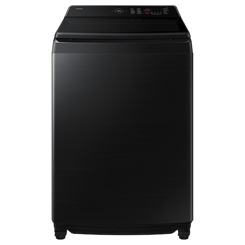 Samsung Top Load Washer WA80F10S5BGU, 12 kg, AI Energy Mode, 700 rpm, Black Caviar