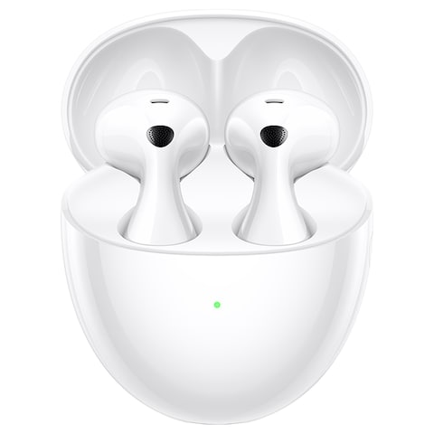 Huawei Freebuds 6 Truly Wireless Bluetooth In-Ear Earbuds with Charging Case, White