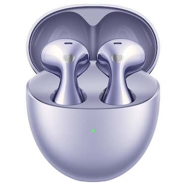 Huawei Freebuds 6 Truly Wireless Bluetooth In-Ear Earbuds with Charging Case, Purple and Band 9 Replacement Smartwach Band