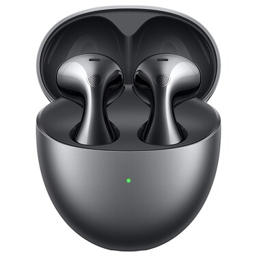 Huawei Freebuds 6 Truly Wireless Bluetooth In-Ear Earbuds with Charging Case, Black and Band 9 Replacement Smartwatch Band