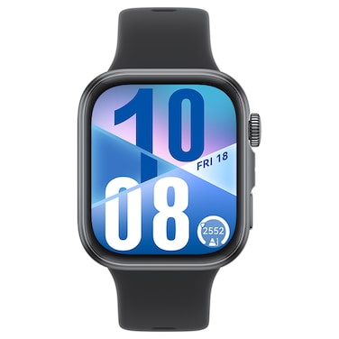 هواوي جي تي فيت 4 ساعة ذكية، مكالمات بلوتوث - أسود