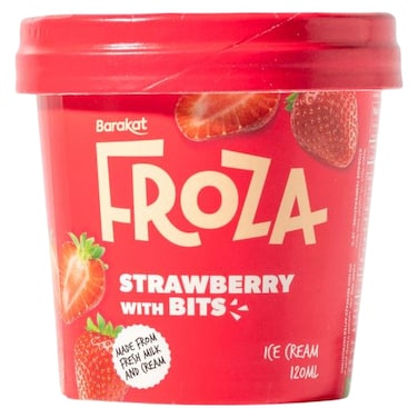 Barakat Froza Strawberry with Bits Ice Cream, 120ml