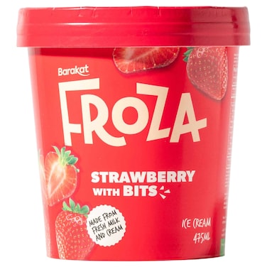 Barakat Froza Strawberry with Bits Ice Cream, 475ml