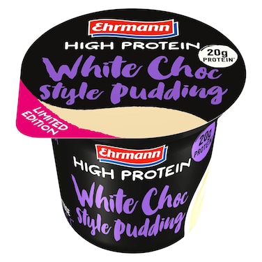 Ehrmann High Protein White Choc Style Pudding, 200g