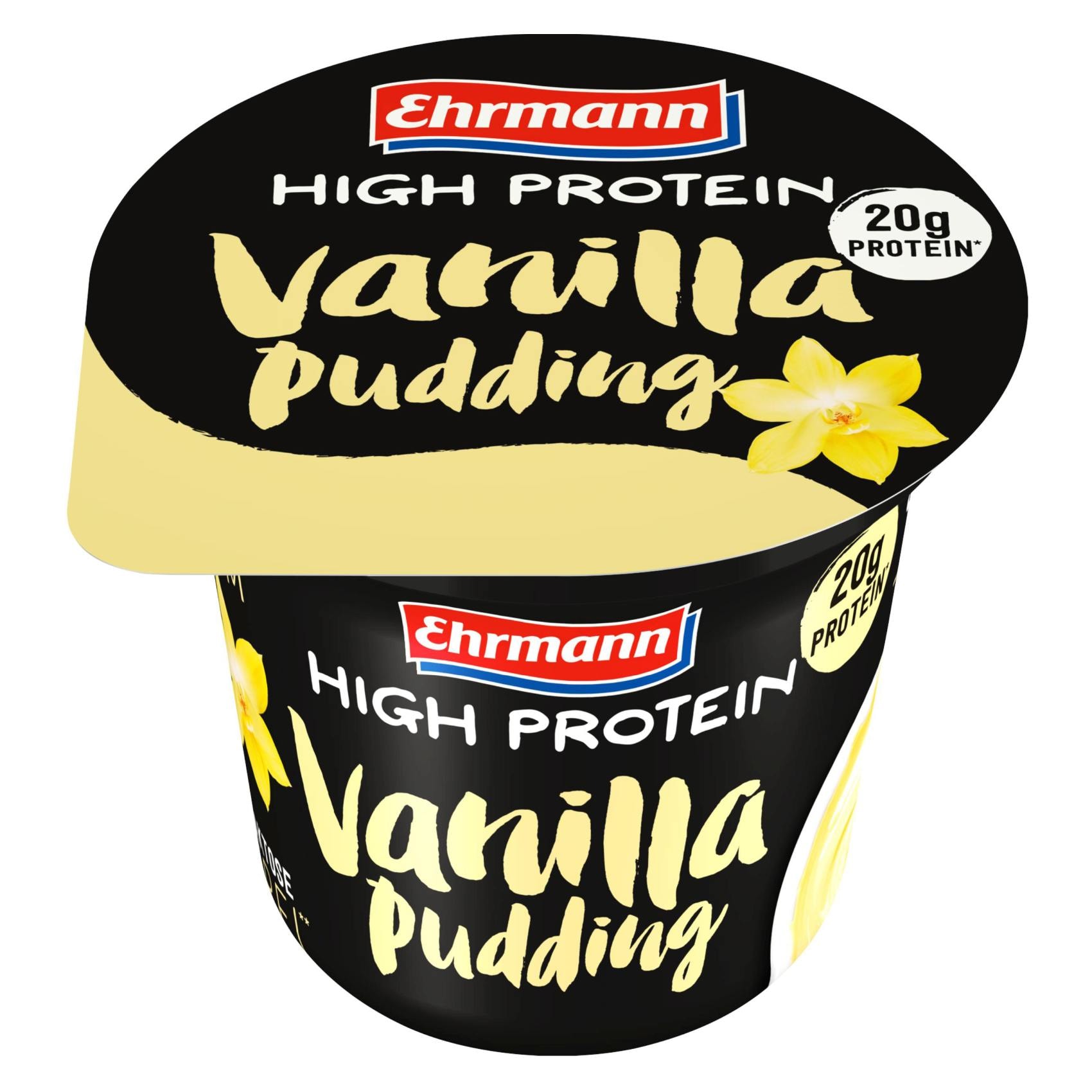 Buy Ehrmann High Protein Vanilla Pudding, 200g Online | Carrefour UAE