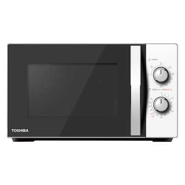 Toshiba Microwave Oven, 20 L, Electric, Black and White