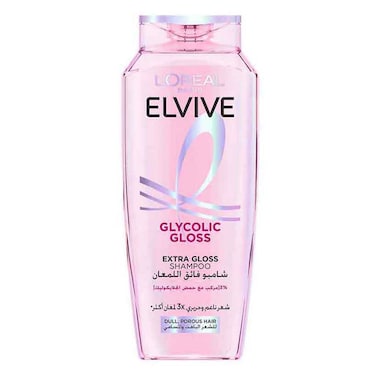 L'Oreal Paris Elvive Glycolic Gloss Extra Gloss for Dull Hair Shampoo, 200ml
