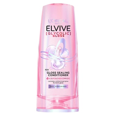 L'Oreal Paris Elvive Glycolic Gloss Sealing for Dull Hair Conditioner, 360ml