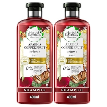 Herbal Essences Arabica Coffee Fruit Shampoo, 400ml Pack of 2