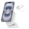 Belkin BoostCharge 2-in-1 Magnetic Foldable Wireless Charger with Qi2, White, 15 W