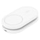 Belkin BoostCharge 2-in-1 Magnetic Foldable Wireless Charger with Qi2, White, 15 W