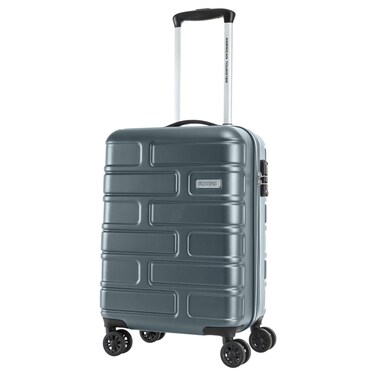 American Tourister Bricklane Luggage Hard Trolley, Dark Frost Green, 55cm