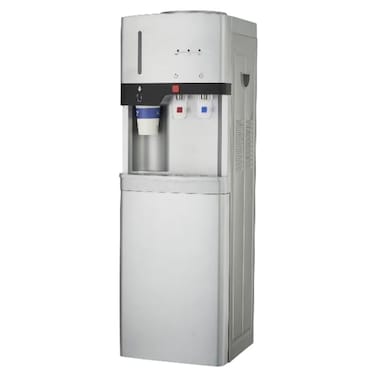 Tornado Top Loading Electric Water Dispenser TWD-L3CHE-S, Silver, 10 L, Bottom Cabinet