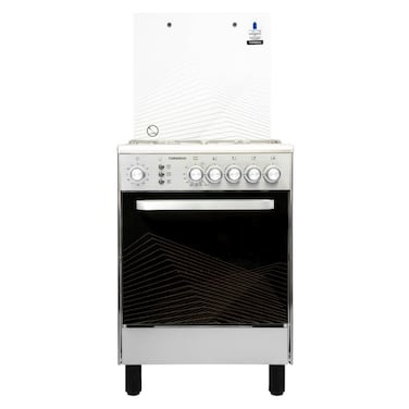 Tornado Cooker 6T403RC1X01SG, 60 cm, Stainless Steel, 4 Burners