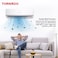 Tornado 18,000 BTU Split Air Conditioner TH-C18BHU, 4 Ways Swing, White