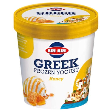 كري كري حزمة زبادي اليوناني المجمد بنكهة العسل، 450 ملل