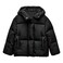 Full Sleeve Puff Jacket for Girl 412C, Black, 3-14 Years