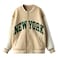 Full Sleeve Printed Jacket for Girl 917C, Beige, 3-14 Years